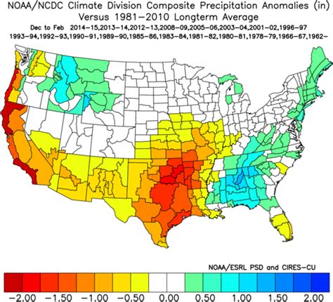 ENSO Neutral Temperature/Precipitation Anomalies