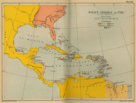 West Indies Map