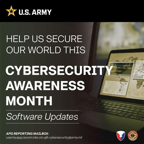 Stay secure, keep software updated — CECOM follows CISA’s ...