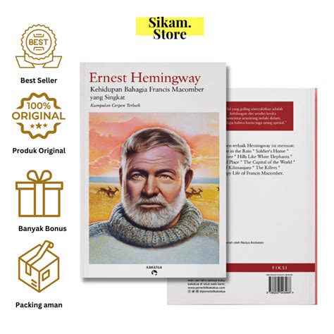 Jual Ernest Hemingway – Kehidupan Bahagia Francis Macomber yang Singkat ...