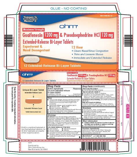 GUAIFENESIN AND PSEUDOEPHEDRINE HCL tablet, extended release
