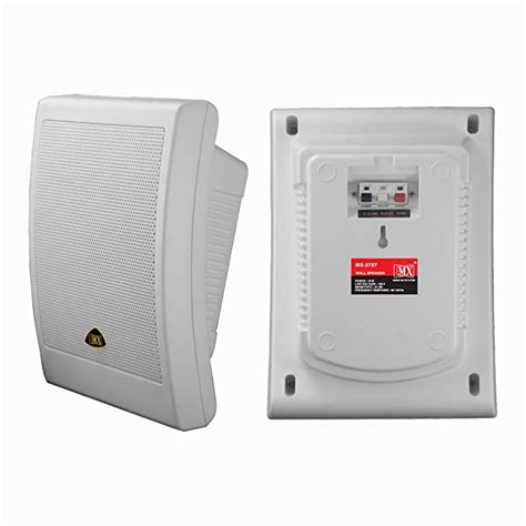 MX 6 Inch Weather Proof in-Wall Mount Passive Home Audio Speakers Price ...