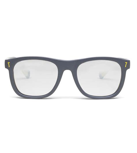 CR7 Unisex Grey Square Sunglasses