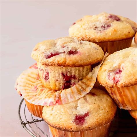 Cherry Muffins (Fresh and Easy) - Olives + Thyme