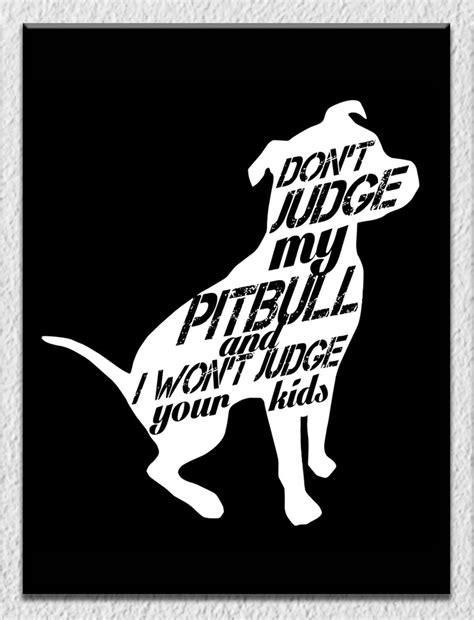 Pitbull Wall Art – Myindianthings
