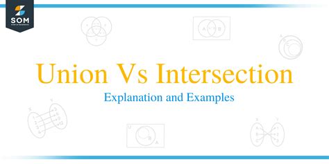 Image result for Difference Between Union and Intersection