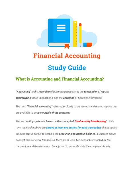 Accounting Study Guide 的图像结果
