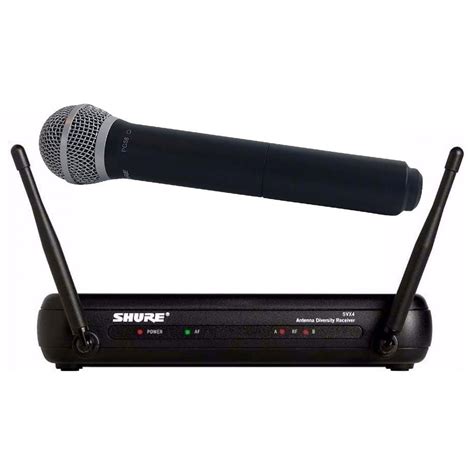 Shure SVX24IN/PG58 Wireless Vocal System With Power Supply – BAJAAO.COM