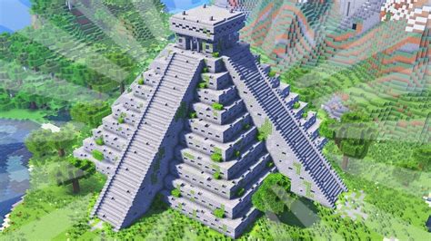 Image result for Building Aztec Temple Minecraft