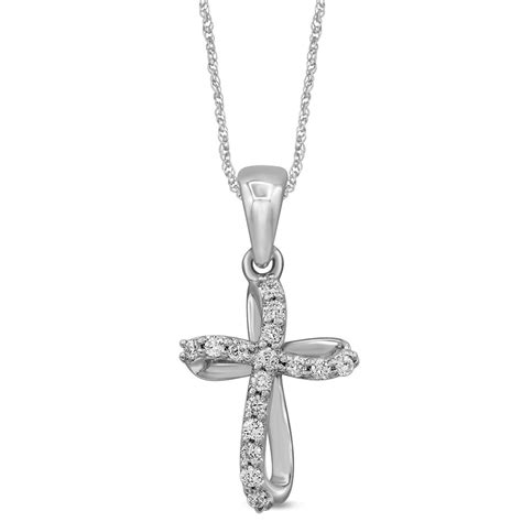 Cross Necklaces | Silver & Gold Cross Pendants – Bevilles Jewellers