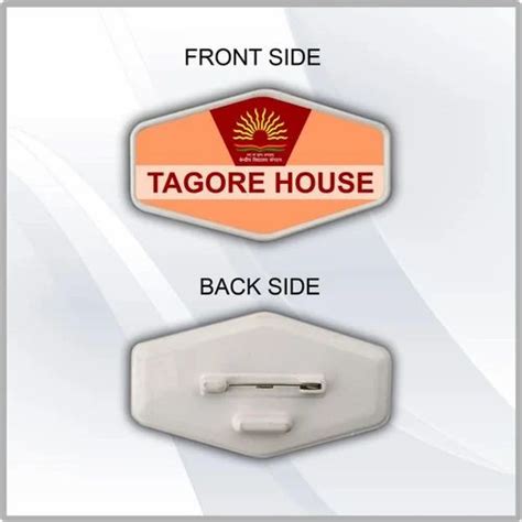 Name Badges - Hexagon Shape Badge Manufacturer from Jalandhar