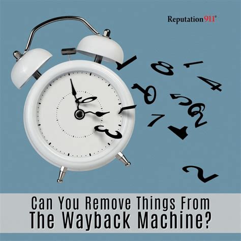 How To Remove Things From The Wayback Machine