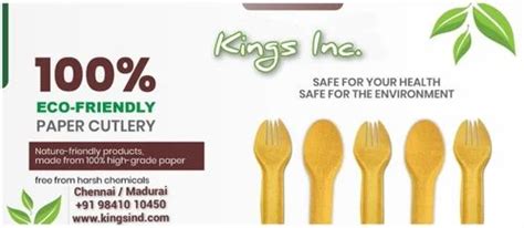 Disposable Eco Friendly Cutleries - Disposable Paper Cutlery Spork ...