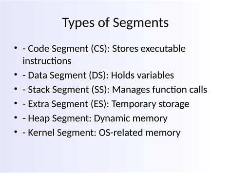 Image result for Memory Segmentation