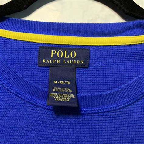 **PRICE DROP** Blue and Yellow Ralph Lauren Polo... - Depop