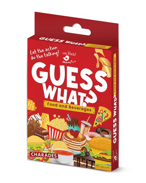 Guess What? Food And Beverages Kit 1Box Lb – Itsy Bitsy