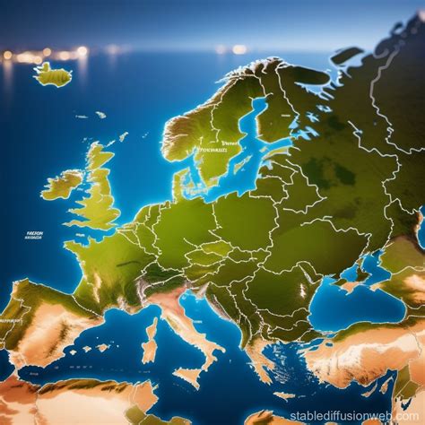 map of europe where countries are represented by flags Prompts | Stable Diffusion Online