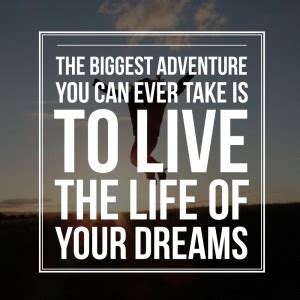 the biggest adventrue you can ever take is sticker poster|Motivational ...