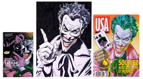 Download The Joker menacingly grins in the iconic art from The Killing ...