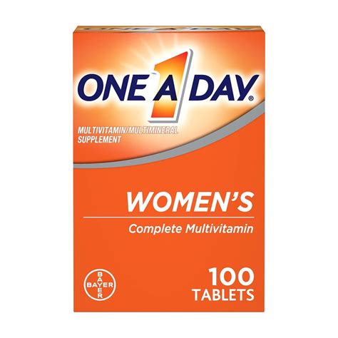One A Day Women’s Multivitamin, Supplement with Vitamin A, Vitamin C, Vitamin D, Vitamin E and ...