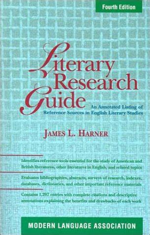 Buy Literary Research Guide: An Annotated Listing of Reference Sources ...