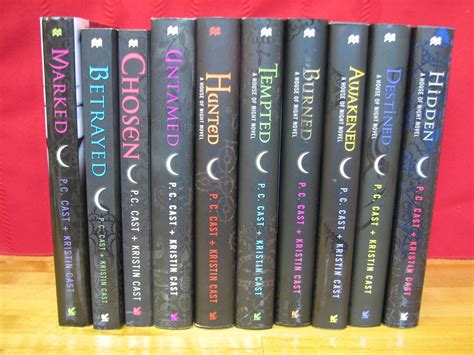 House of Night Series Complete Set, 10 Book Collection, Volumes 1-10 By ...