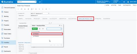 Image result for Serialized Products Example