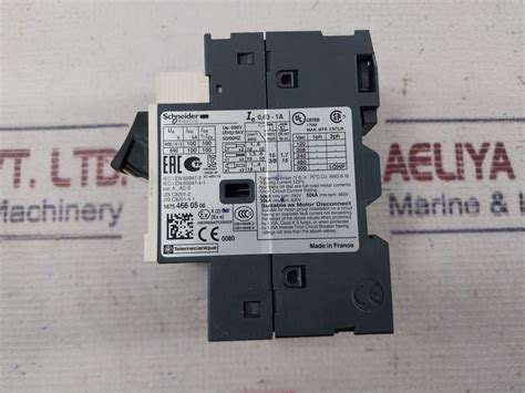 Schneider Electric Gv2Me05 Motor Circuit Breaker 440V – Aeliya Marine Tech
