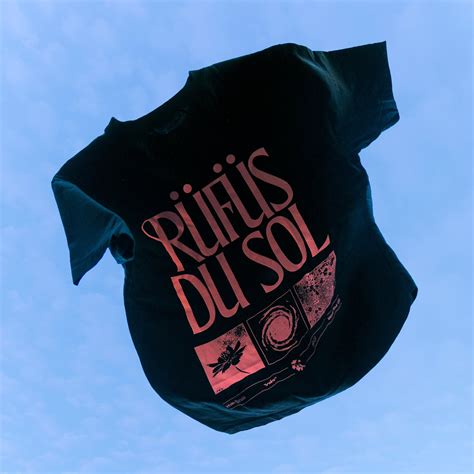 Inhale / Exhale Black Tour Tee – RÜFÜS DU SOL