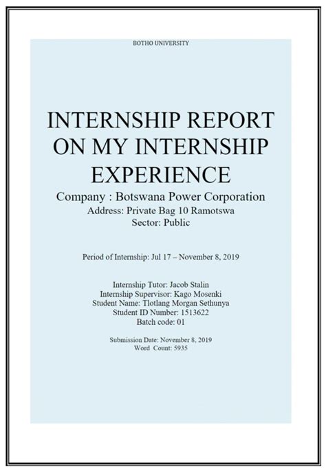 Internship Report Example 的图像结果