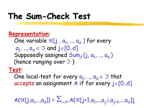 Check Sum Method 的图像结果