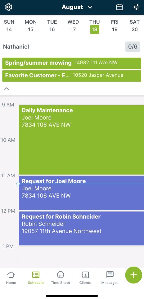 Image result for Jobber Scheduling Routing