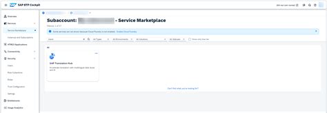 Set up SAP Translation Hub | SAP Tutorials