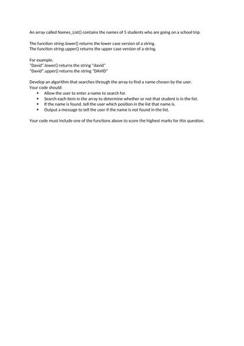 Image result for Python Practice Questions GCSE