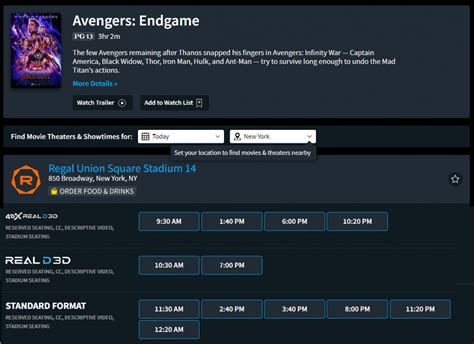 avengers endgame tickets amc