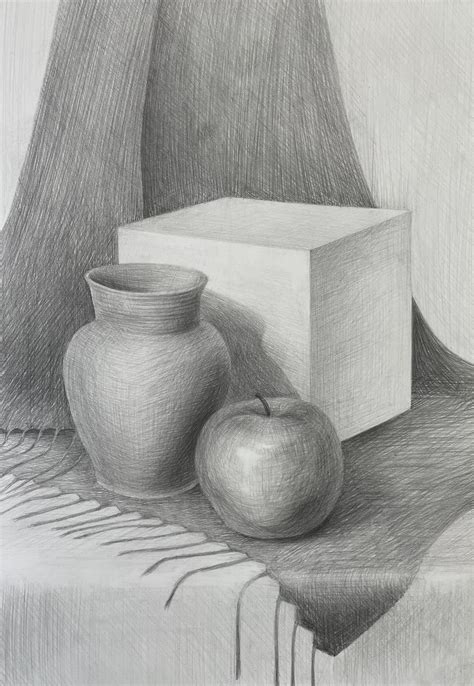 Pin by Юлия Фатеева on Быстрое сохранение | Easy still life drawing ...