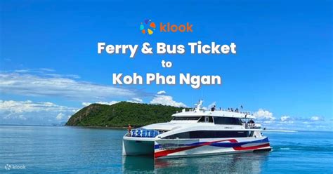 Ferry & Bus Ticket between Bangkok and Koh Phangan by Lomprayah - Klook ...