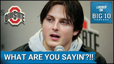 QB CONTROVERSY? Ohio State MOVING ON from JULIAN SAYIN for Tavien St ...