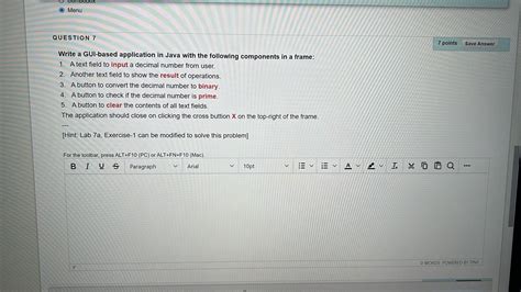 Image result for GUI Sample Exam Program Java