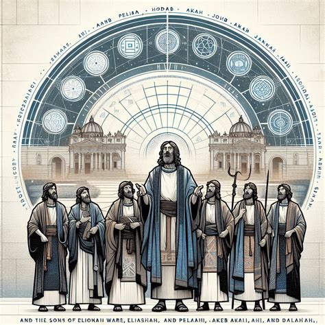 1 Chronicles 3:24 Artwork | Bible Art