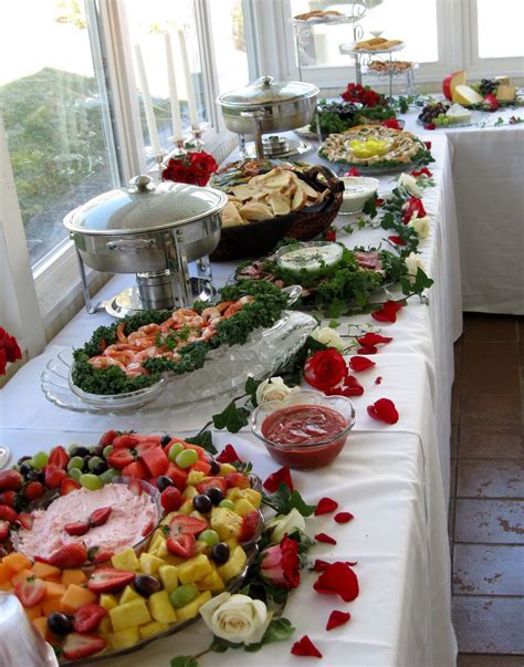 Wedding Buffet Table Diy Wedding Appetizers - DIY Craft Ideas
