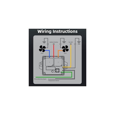 Joinfworld Digital Radiator Fan Controller Switch India | Ubuy