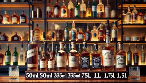 Complete Guide to Liquor Bottle Sizes: Standard Measurements & Uses