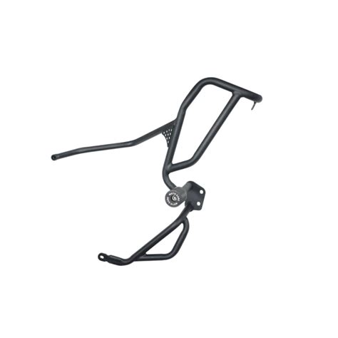 Upper Lower Crash Guard Black For Hero Xpulse 210 | Motocare