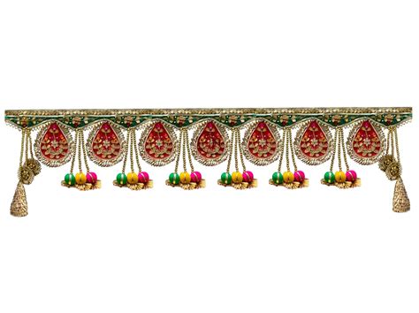 RN Beautiful Gota Patti Bandarwal/Toran for Door Decoration - 39 inch ...