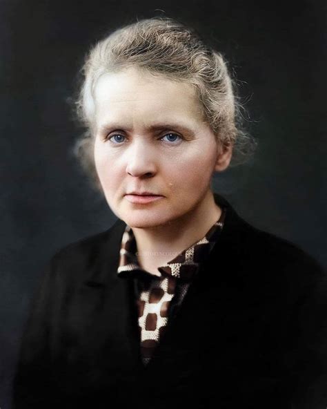 Color photo of marie curie – Artofit