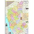 Tamil Nadu Map | English | 70 x 100 cm | Laminated : Vidya Chitr ...