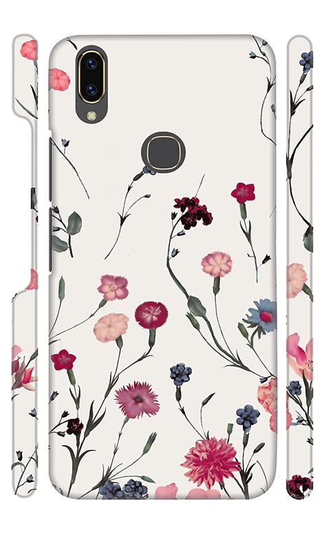 XTrust ' Multiple Flowers Design ' Premium Printed Hard Mobile Back ...