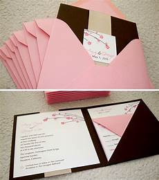 Custom Wedding Invitations by Custom Wedding Invitation Square Pocket Folder Custom Wedding Invitations