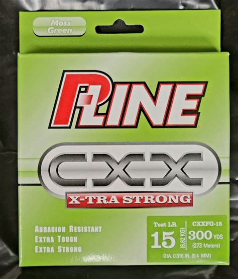P-LINE CXX X-TRA STRONG COPOLYMER FISHING LINE 300YDS MOSS GREEN – POINDEXTER OUTDOORS